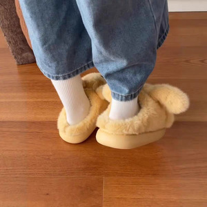Chaussons en coton épais antidérapants pour toute la famille, pour l'automne et l'hiver, adaptés aux hommes et aux femmes, utilisables à l'intérieur et à l'extérieur. - Product Image 4