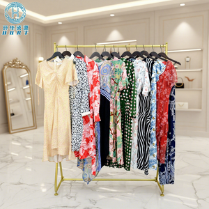 高品质夏季女式二手服装品牌连衣裙打包，中国批发二手花童礼服 - Product Image 1