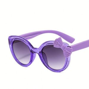 Gafas de Sol para Niñas con Lazo Decorativo, Modelo 2025, Protección UV400, Estilo Ojo de Gato, Venta al Por Mayor - Product Image 4