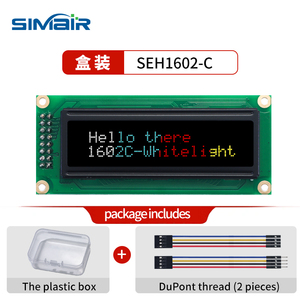 SIMAIR ooled символьный дисплей WEH001602C модуль с коробкой IIC - Product Image 2