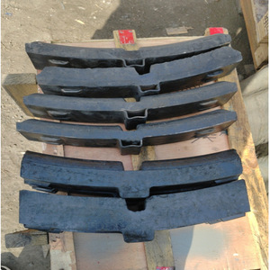 Zapatas de Freno de Baja Fricción para Locomotora Ferroviaria, Repuesto Nuevo para Reparación - Product Image 1