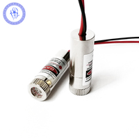 Module Laser d'alignement de la croix rouge, 5V 30mw 50mw 650nm Diode