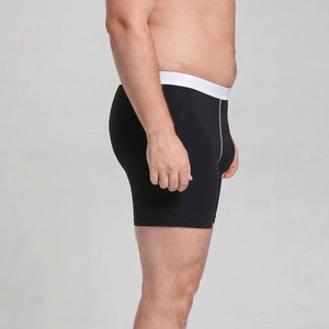 Fitness Running Training OEM Private Label Men <b>Boxers</b> Cheap Price Breathable Seamless <b>Polyester</b> Underwear Comfortable <b>Boxers</b> - Product Image 2