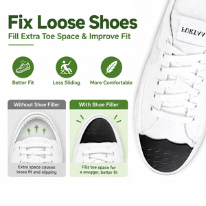 Plantillas para Zapatos Holgados, Almohadillas para los Dedos del Pie para Mejorar el Ajuste, Reducir el Deslizamiento y Aportar Comodidad para Hombres y Mujeres - Product Image 2