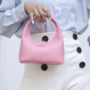 Bolso Ligero de Piel Sintética para Chicas, para Compras, Portátil, con Logotipo Personalizado, Bolso de Mano para <span class=keywords><strong>Mujer</strong></span> con Cierre de Cremallera - Product Image 3