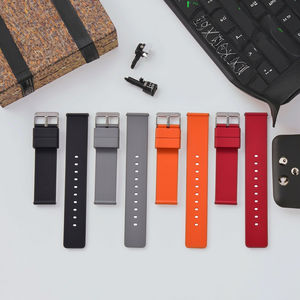 JUELONG <span class=keywords><strong>Bracelet</strong></span> <span class=keywords><strong>de</strong></span> <span class=keywords><strong>montre</strong></span> en caoutchouc fluoré respirant à dégagement rapide FKM <span class=keywords><strong>Bracelet</strong></span> <span class=keywords><strong>de</strong></span> <span class=keywords><strong>montre</strong></span> pour <span class=keywords><strong>montre</strong></span> <span class=keywords><strong>de</strong></span> sport Smartwatch 14/16/18/20/22/24mm - Product Image 2