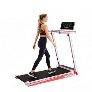 <span class=keywords><strong>Caminadora</strong></span> Eléctrica Plegable Aeróbica Rosa de Lujo para el Hogar 2025, Máquina de Caminar Interior Ultrasilenciosa Personalizada para Chicas - Product Image 1