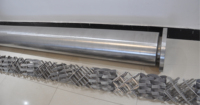 Mélangeur Statique à Ailettes Droites en Acier Inoxydable avec Capacité de Revêtement pour Produits Chimiques et Plastiques