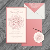 Invitations de mariage, de fiançailles et d'affaires en velours de luxe avec sceau enveloppe, élégantes cartes cadeaux en papier de style musical