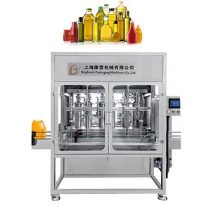 Fábrica de Shanghai de embotellado de agua equipos de embotellado de agua del equipo de lineal de llenado de la máquina de embotellado