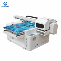 Imprimante UV LC-6090 Petite machine d'impression couleur plate Pull Vêtement Tissu T-shirt DIY Motif personnalisé Impression textile m