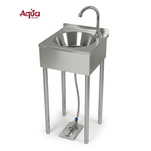 <b>Hand</b> Sink With Pedal Modern Kitchen Sink Stainless Steel Kitchen Sink Basin Lavabo Evier De Cuisine Fregadero De Cocina Moderno - Product Image 1