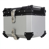 Boîte arrière de moto tout-terrain à dégagement rapide 28L-100L, coffres latéraux en alliage d'aluminium, étanches, trois boîtes