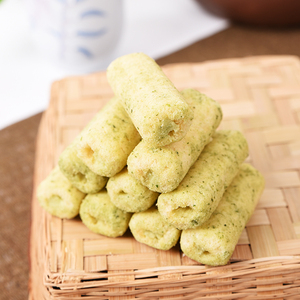 Venda quente Chinês Crispy <span class=keywords><strong>Salty</strong></span> Seaweed Stuffed Rice Roll Snack Fried Rice <span class=keywords><strong>Cracker</strong></span> Snack Rice Crisp Biscuits Atacado - Product Image 3