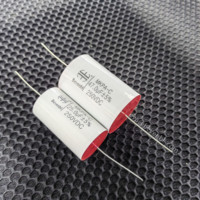 Condensateur axial à film audiophile Bevenbi 1.5uF 2.2uF 4.7uF 8.2uF 3.3uF 400V 250V pour réseaux de crossover d'enceintes Hi-Fi