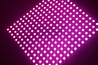 Pantalla LED Flexible RGB Programable para Exteriores, Luz LED de 16x16, IP67, Control Remoto, Luz de Píxeles LED SK6812