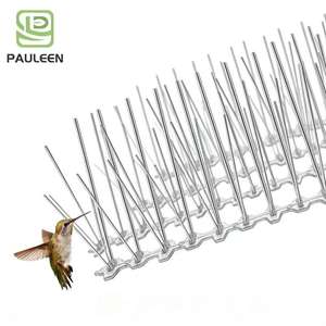 Piques <span class=keywords><strong>anti</strong></span>-oiseaux en plastique à base de plastique, bandes d'aiguilles économiques pour éloigner les oiseaux - Product Image 1