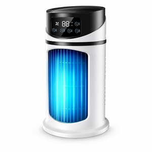Mini climatiseur portable, ventilateur de refroidissement à eau, climatiseur à eau pour le bureau, la maison, climatiseur d'air - Product Image 1