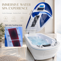 Capsule de douche spa Guangyang Source Factory à 8 buses, bain hydromassant pour salon de beauté et centre de soins corporels