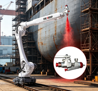 Robot de peinture industriel six axes sans code, programmation gratuite, pour revêtement en poudre