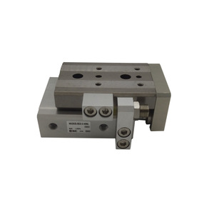 Cilindro Deslizante SMC MXQ, Serie MXQ25-20CS-0-M96L, Cilindro Neumático con Cuerpo de Aluminio - Product Image 1