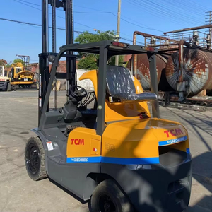 Chariot élévateur diesel mini TCM FD25T3 de 3 tonnes d'occasion, vente directe d'usine, haute efficacité, import - Product Image 1