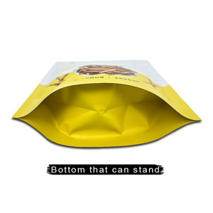 Sacs en plastique de vente en gros, pochette debout anti-odeur avec sac à fermeture éclair recyclable, snack alimentaire, 2023 - Product Image 3