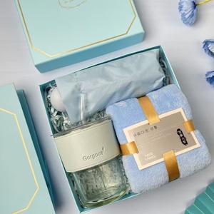 High Quality Luxury Popular Cheap Business Company <strong>Gifts</strong> with Fan Flask <strong>Umbrella</strong> Promotional Activities Birthday <strong>Set</strong> - Product Image 5