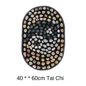 Natuurlijke Kiezelsteen Voetmassagemat Regenbloem Steenmassage Loopmat Thuis Voetmassager Voettherapie Acupressuurplank - Product Image 6