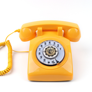Teléfono Antiguo de Telecomunicaciones 8019, Teléfono Fijo para el <span class=keywords><strong>Hogar</strong></span>, Hotel o Negocio, Sin Función de Manos Libres, Teléfono Vintage con Cable - Product Image 1