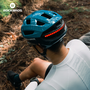 Casco da Ciclismo Unisex ROCKBROS con Faro e Luce Posteriore a Controllo Remoto, Accessori per Bici da Montagna e Strada - Product Image 6