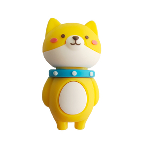 Figura de Dibujos Animados 3D de Shiba Inu, Linda Figura de Perro Kawaii de PVC Suave, Miniatura de Goma para Niños, Colección de Regalos - Product Image 1