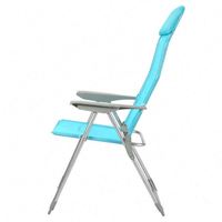 Chaise pliante légère en aluminium, chaise de plage portable pour l'extérieur, chaise de piscine pour les fêtes en plein air
