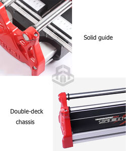 Coupe-carreaux manuel 800 mm 1000 mm 1200 mm 1600 mm 1800 mm Base en aluminium Coupe-carreaux en céramique <span class=keywords><strong>Gres</strong></span> Porcelaine - Product Image 2