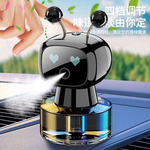 Perfume para Auto con Robot Inteligente, Recargable por USB, con Iluminación Ambiental para Fragancia en el Vehículo - Product Image 1