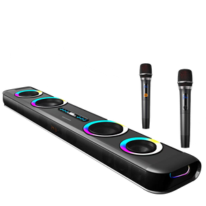 2.1ch Home Speaker, Featuring a Built-in Subwoofer and <b>Wireless</b> <b>Microphone</b>, for Entertainment Wholesale Speakers Speak - Product Image 5