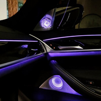 Adecuado para Bmw 5 Series G30 G38 Altavoces luminosos de tono alto para puerta delantera y trasera Luz ambiental interior