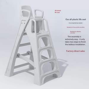 Chaise de sauvetage en polyéthylène pour <span class=keywords><strong>piscine</strong></span>, observation des sauveteurs, anti-corrosion, résistance aux UV, démontage facile - Product Image 5