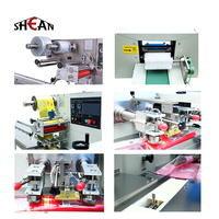 Machine d'emballage horizontale automatique haute vitesse pour sachets de bâtonnets de crème glacée, sucettes glacées et barres de crème glacée