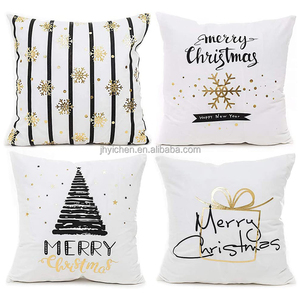 Serie natalizia cartoni animati modello fodere cuscino lino cotone <span class=keywords><strong>cuscini</strong></span> decorativi per soggiorno - Product Image 6