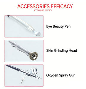 Appareil de microdermabrasion Hydra 8 en 1, matériau ABS, soin de la peau, nettoyage, jet d'hydrogène et d'oxygène, rajeunissement du visage - Product Image 3
