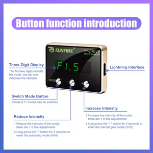 Contrôleur électronique de l'accélérateur de course <span class=keywords><strong>pour</strong></span> voiture Booster puissant <span class=keywords><strong>pour</strong></span> toutes les pièces de réglage de voiture Accessoire 11 Drive ou 6 Driver - Product Image 4
