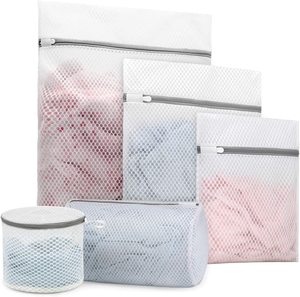 Bolsa de lavandería de malla duradera, bolsa de lavado de sujetador, <span class=keywords><strong>cesta</strong></span> de lavado para lencería, ropa interior, logotipo personalizado delicado, poliéster - Product Image 4