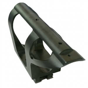 Soporte de Aluminio Anodizado Negro Personalizado OEM, Piezas de Mecanizado para Equipos de Fresado CNC de 5 Ejes - Product Image 6