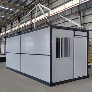 Casa Contenedor Modular Plegable <span class=keywords><strong>de</strong></span> 20 pies <span class=keywords><strong>de</strong></span> Instalación Rápida - Hogar Prefabricado Expandible y Desmontable - Product Image 1
