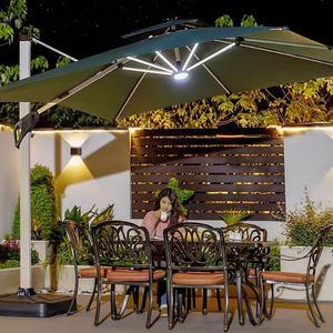 Sombrilla <span class=keywords><strong>de</strong></span> jardín <span class=keywords><strong>de</strong></span> poliéster, sombrilla <span class=keywords><strong>de</strong></span> patio en voladizo <span class=keywords><strong>de</strong></span> metal, <span class=keywords><strong>sombrillas</strong></span> para exteriores <span class=keywords><strong>de</strong></span> 20 pies, <span class=keywords><strong>sombrillas</strong></span> grandes para jardín - Product Image 5