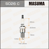 MASUMA S026C, venta al por mayor, piezas de motor automático, bujías BPR6ES11 98079-56115, accesorios para coche, nueva venta al por mayor para HYUNDAI para Nissan