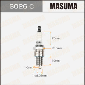 S026C Masuma หัวเทียน BPR6ES11 98079-56115อะไหล่เครื่องยนต์สำหรับฮุนไดสำหรับนิสสัน - Product Image 4
