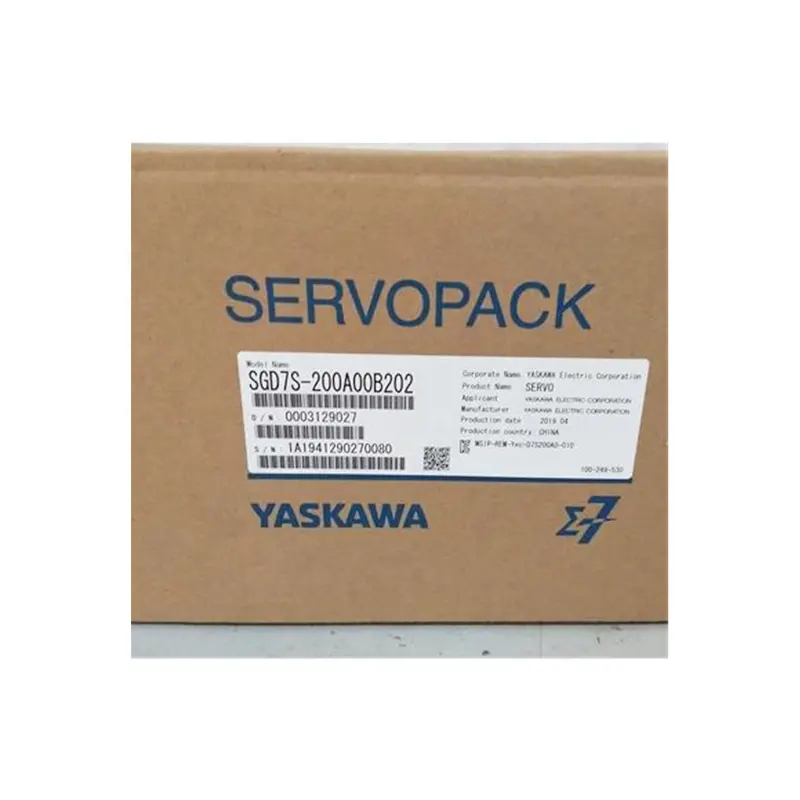 YASKAWA SGD7S-200A00B202 AC 서보 드라이브 3.0 kW