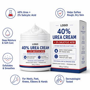 Crema Exfoliante Corporal con Urea y Ácido Salicílico ODM/OEM, Nutre Profundamente la Piel Seca, Suaviza las Callosidades Ásperas, Reduce las Escamas, No Irrita - Product Image 3
